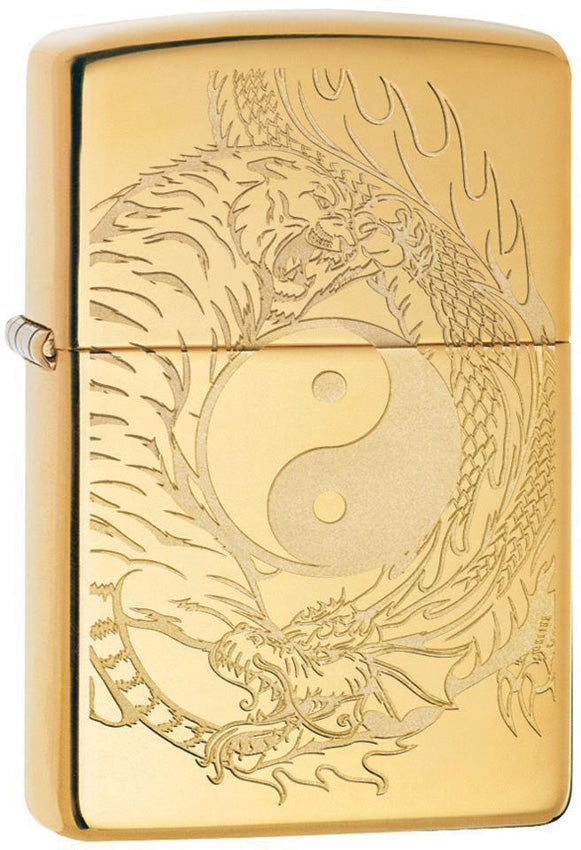 Zippo Tiger Dragon Lighter Feature Wind Resistant Lighting 11352 -Zippo - Survivor Hand Precision Knives & Outdoor Gear Store