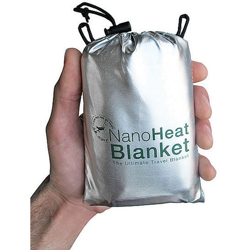 Adventure Medical NanoHeat Blanket Drawstring Storage Pouch Hang Packaged 0340 -Adventure Medical - Survivor Hand Precision Knives & Outdoor Gear Store