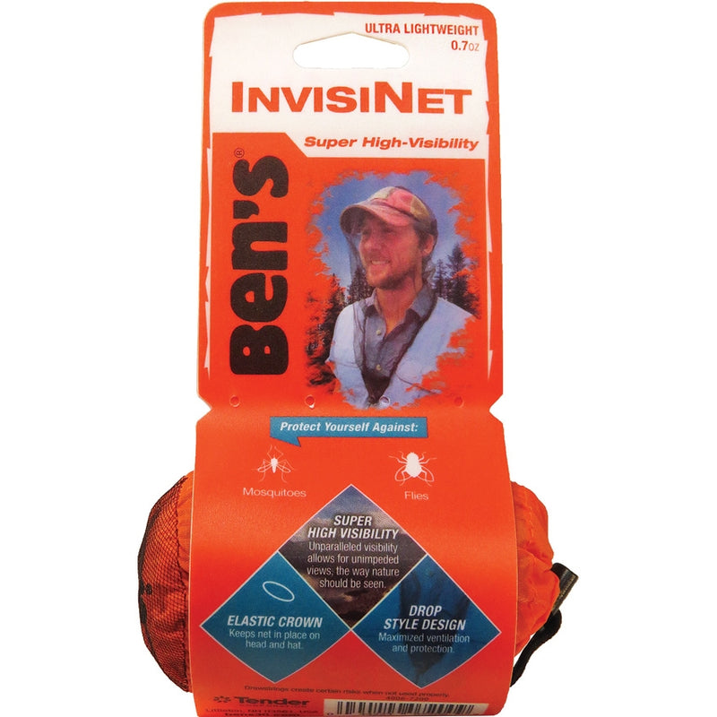 Adventure Medical Bens Invisinet Head Net Mosquitos Flies Elastic Net Drop-Style 7200 -Adventure Medical - Survivor Hand Precision Knives & Outdoor Gear Store