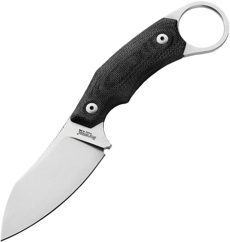 LionSTEEL H1 Skinner Fixed Knife 2.95" M390 Steel Blade Finish Black G10 Handle H1GBK -LionSTEEL - Survivor Hand Precision Knives & Outdoor Gear Store