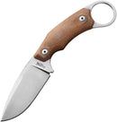 LionSTEEL H2 Fixed Knife 2.95" M390 Steel Blade Finish Natural Canvas Handle H2CVN -LionSTEEL - Survivor Hand Precision Knives & Outdoor Gear Store