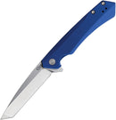 Case XX Kinzua Folding Knife 3.5" S35VN Steel Blade Blue Aluminum Handle 64663 -Case Cutlery - Survivor Hand Precision Knives & Outdoor Gear Store