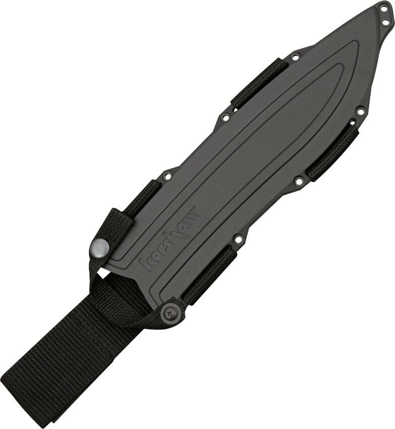 Kershaw Camp Fixed Knife 10" 65Mn Steel Blade Black/Gray Rubber/Synthetic Handle 1077 -Kershaw - Survivor Hand Precision Knives & Outdoor Gear Store