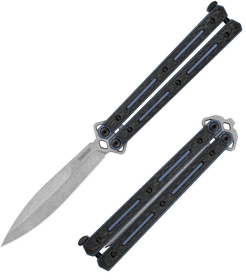 Kershaw Lucha Folding Knife 4.63" CPM-20CV Steel Blade Titanium /Carbon F Handle 5150CF -Kershaw - Survivor Hand Precision Knives & Outdoor Gear Store