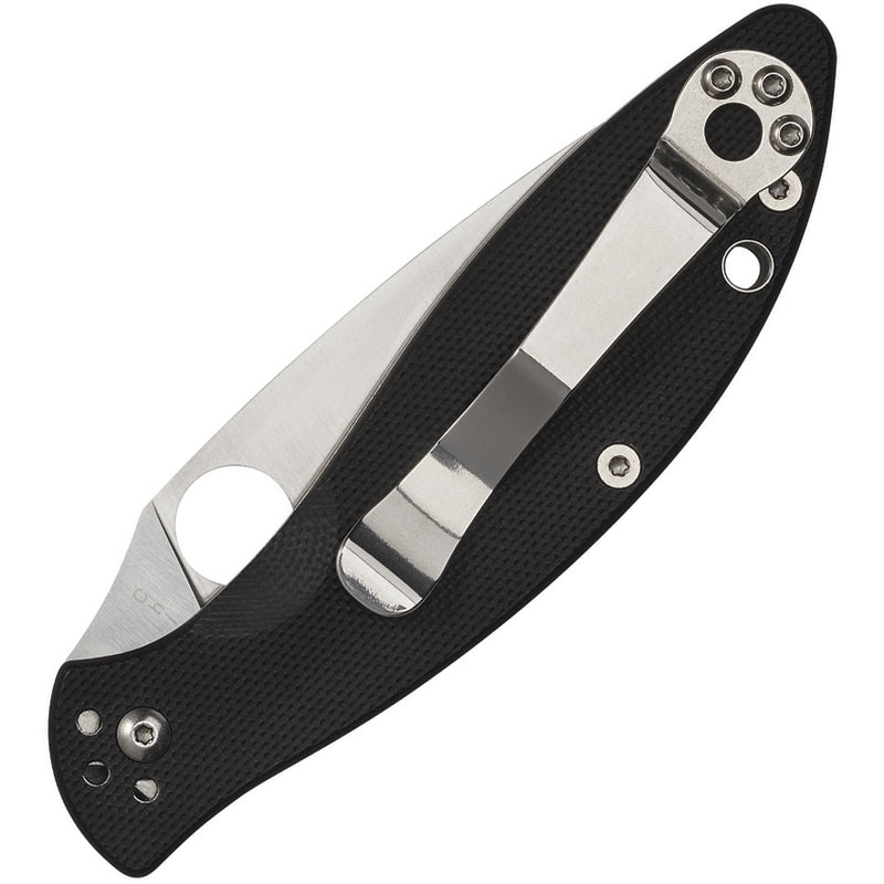 Spyderco Astute Linerlock Folding Knife 3.02" 8Cr13MoV Steel Blade G-10 Handle 252GP -Spyderco - Survivor Hand Precision Knives & Outdoor Gear Store