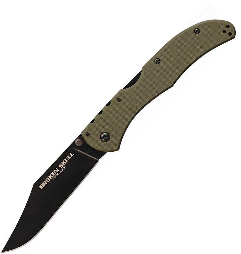 Cold Steel Broken Skull III Lockback Folding Knife 4" CPM S35VN Steel Blade G10 Handle -Cold Steel - Survivor Hand Precision Knives & Outdoor Gear Store