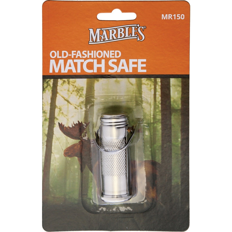 Marbles Match Safe From Original 1900 Patent Waterproof Stainless Construction 150C -Marbles - Survivor Hand Precision Knives & Outdoor Gear Store