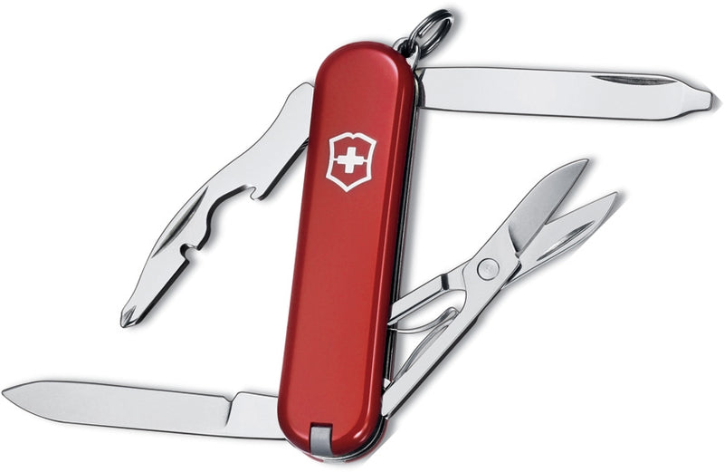 Victorinox Signature Classic Multi Tool Stainless Blades Red Handle Includes Scissors 06363033X1 -Victorinox - Survivor Hand Precision Knives & Outdoor Gear Store