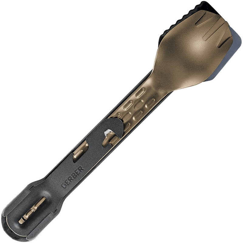 Gerber ComplEAT Bronze Aluminum Fork Tools Include Bottle Opener 3465 -Gerber - Survivor Hand Precision Knives & Outdoor Gear Store