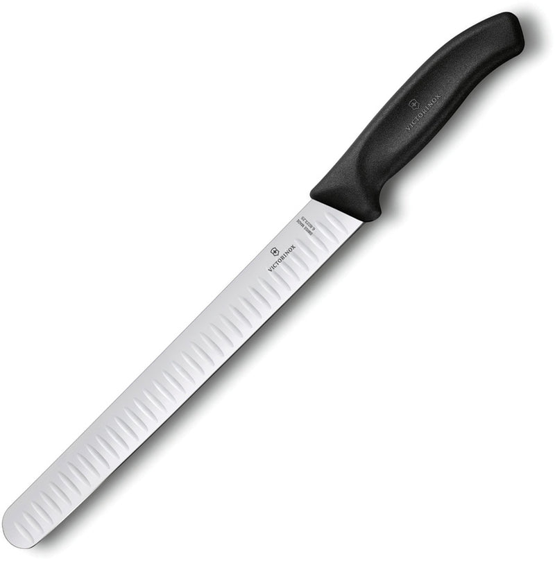 Victorinox Slicing Knife 10.23" Stainless Steel Granton Blade Thermoplastic Handle 6822325 -Victorinox - Survivor Hand Precision Knives & Outdoor Gear Store