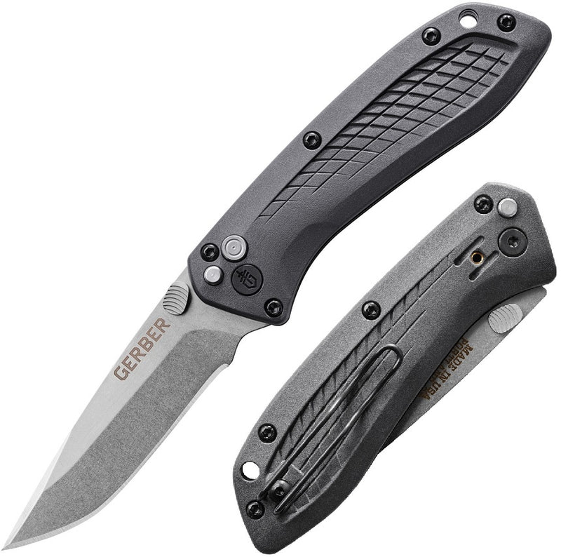 Gerber US Assist Folding Knife 3" CPM S30V Steel Blade GRN Handle 1205 -Gerber - Survivor Hand Precision Knives & Outdoor Gear Store