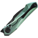 Bestech Knives Ivy Folding Knife 3" S35VN Steel Blade Green Titanium Handle KT2004E -Bestech Knives - Survivor Hand Precision Knives & Outdoor Gear Store