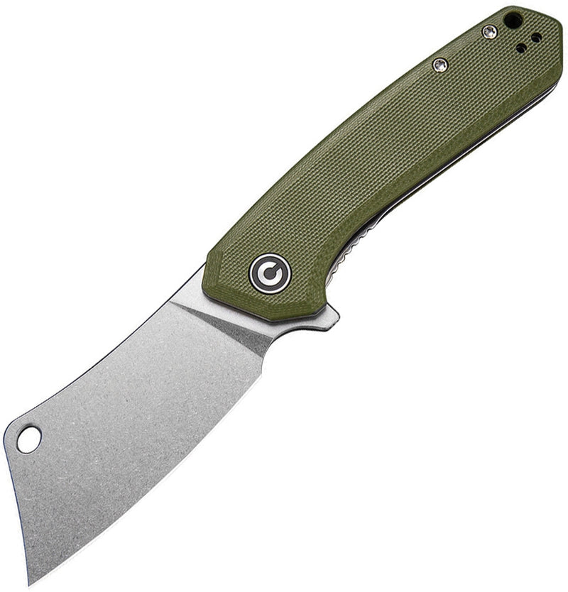 Civivi Mini Linerlock Mastodon Folding Knife 3" 9Cr18MoV Steel Blade OD Green G10 Handle C2011A -Civivi - Survivor Hand Precision Knives & Outdoor Gear Store