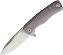 LionSTEEL ROK Framelock Folding Knife 3.25" M390 Blade Gray Titanium Handle TROKG -LionSTEEL - Survivor Hand Precision Knives & Outdoor Gear Store