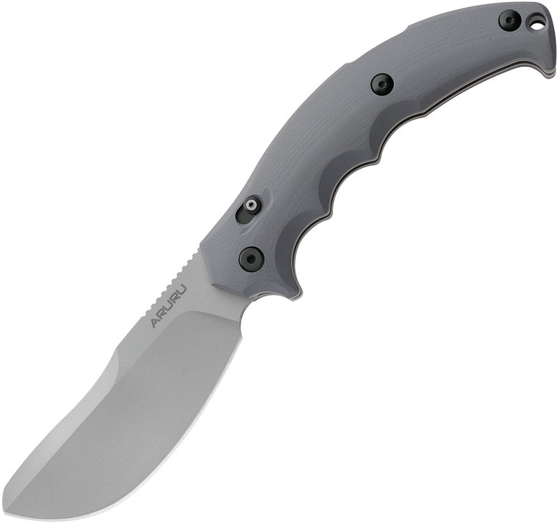 Fox Aruru Lockback Folding Knife 4.5" N690 Stainless Blade Gray G10 Handle 080 -Fox - Survivor Hand Precision Knives & Outdoor Gear Store