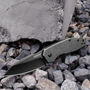 Kershaw Gravel Frame Folding Knife 2.5" 8Cr13MoV Steel Blade Stainless Handle 2065 -Kershaw - Survivor Hand Precision Knives & Outdoor Gear Store