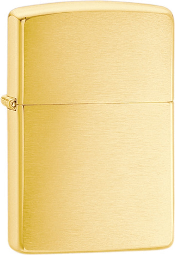 Zippo Lighter Brushed Brass Feature Wind Resistant Lighting 10780 -Zippo - Survivor Hand Precision Knives & Outdoor Gear Store