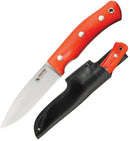 Casstrom No 10 Fixed Knife 3.88" 14C28N Steel Full Tang Blade Orange G10 Handle 13130 -Casstrom - Survivor Hand Precision Knives & Outdoor Gear Store