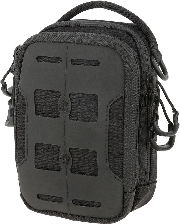 Maxpediiton AGR CAP Compact Admin Pouch Black Foam Padding Paracord Zipper Pulls CAPBLK -Maxpedition - Survivor Hand Precision Knives & Outdoor Gear Store
