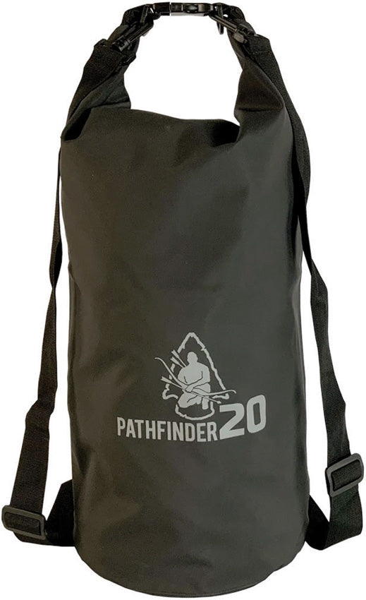 Pathfinder 20L Dry Bag Waterproof And Shoulder Carry Black 500D PVC Construction 036 -Pathfinder - Survivor Hand Precision Knives & Outdoor Gear Store