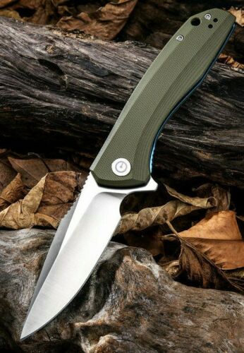 Civivi Baklash Linerlock Folding Knife 3.5" 9Cr18MoV Steel Blade G10 Handle C801A -Civivi - Survivor Hand Precision Knives & Outdoor Gear Store