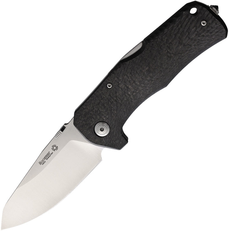 LionSTEEL TM1 Lockback Folding Knife 3.5" Sleipner Tool Steel Blade Carbon Fiber Handle TM1CS -LionSTEEL - Survivor Hand Precision Knives & Outdoor Gear Store