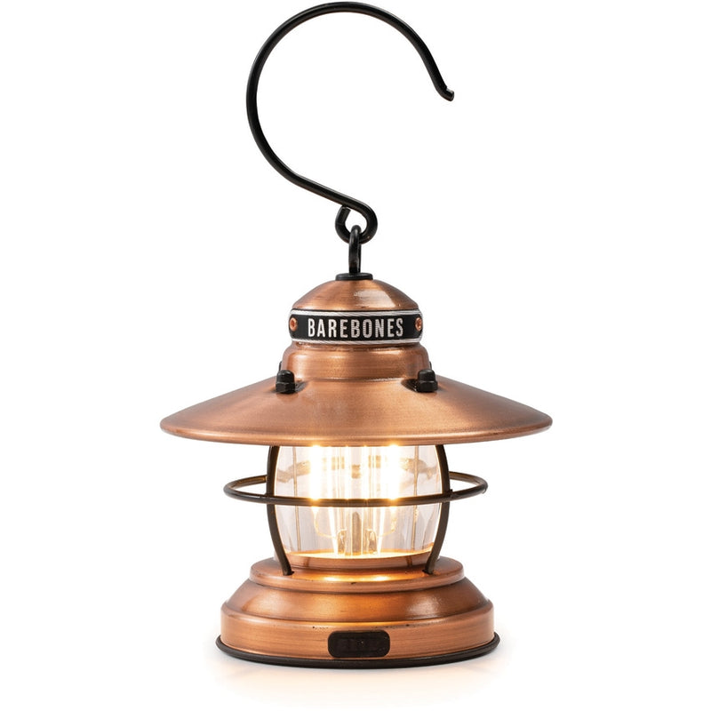 Barebones Living Edison Mini Lantern Powder-Coated Steel/Copper Construction RE275 -Barebones Living - Survivor Hand Precision Knives & Outdoor Gear Store