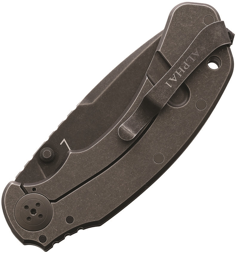 Bastinelli Creations Alpha 1 Folding Knife 3.75" M390 Steel Blade G10/Titanium Handle S243 -Bastinelli Creations - Survivor Hand Precision Knives & Outdoor Gear Store