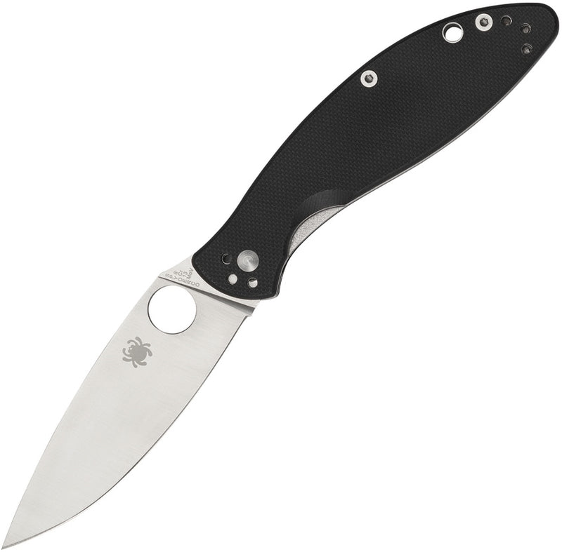 Spyderco Astute Linerlock Folding Knife 3.02" 8Cr13MoV Steel Blade G-10 Handle 252GP -Spyderco - Survivor Hand Precision Knives & Outdoor Gear Store