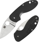Spyderco Insistent Folding Knife 2.5" 8Cr13MoV Steel Blade Black G10 Handle 246GP -Spyderco - Survivor Hand Precision Knives & Outdoor Gear Store