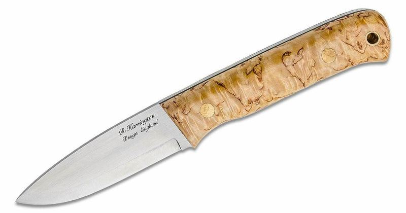 Casstrom Woodsman Fixed Knife 3.5" Sleipner Tool Steel Blade Curly Birch Handle I10804 -Casstrom - Survivor Hand Precision Knives & Outdoor Gear Store