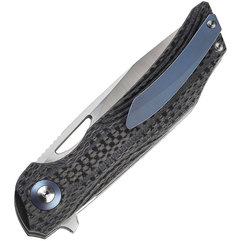 Bestech Knives Falko Liner Folding Knife 3.75" 154CM Steel Blade Carbon Fiber/G10 Handle KL01A -Bestech Knives - Survivor Hand Precision Knives & Outdoor Gear Store