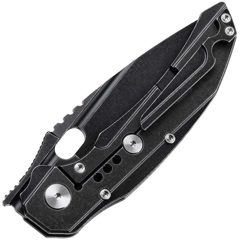 Bestech Knives Exploit Folding Knife 3.13" S35VN Steel Blade Black Titanium Handle KT2005C -Bestech Knives - Survivor Hand Precision Knives & Outdoor Gear Store