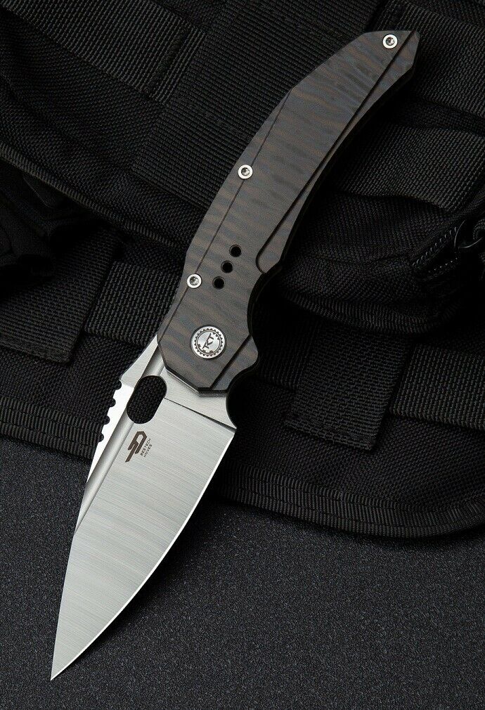 Bestech Knives Exploit Frame Folding Knife 3.13" S35VN Steel Blade Titanium Handle KT2005D -Bestech Knives - Survivor Hand Precision Knives & Outdoor Gear Store