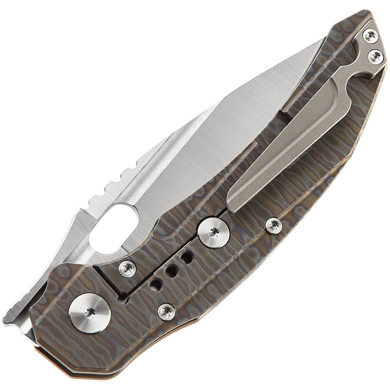 Bestech Knives Exploit Frame Folding Knife 3.13" S35VN Steel Blade Titanium Handle KT2005D -Bestech Knives - Survivor Hand Precision Knives & Outdoor Gear Store