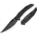 Bestech Knives Samari Folding Knife 3.88" Bohler M390 Steel Blade Titanium Handle KT2009B -Bestech Knives - Survivor Hand Precision Knives & Outdoor Gear Store