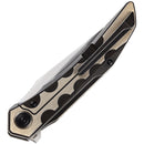 Bestech Knives Samari Frame Folding Knife 3.88" Bohler M390 Steel Blade Titanium Handle KT2009D -Bestech Knives - Survivor Hand Precision Knives & Outdoor Gear Store