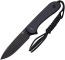 Civivi Elementum Fixed Knife 4" D2 Tool Steel Full Tang Blade Black G10 Handle 2105A -Civivi - Survivor Hand Precision Knives & Outdoor Gear Store