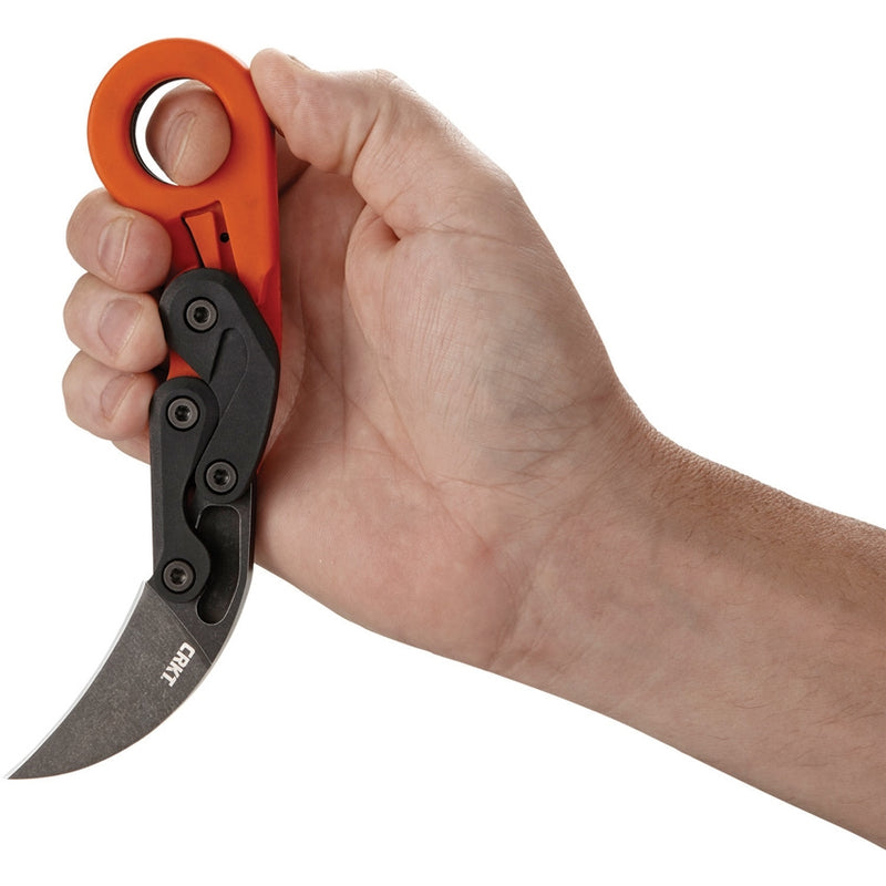 CRKT Provoke Kinematic Folding Knife 2.5" 1.4116 Steel Blade Orange Grivory Handle 4041O -CRKT - Survivor Hand Precision Knives & Outdoor Gear Store