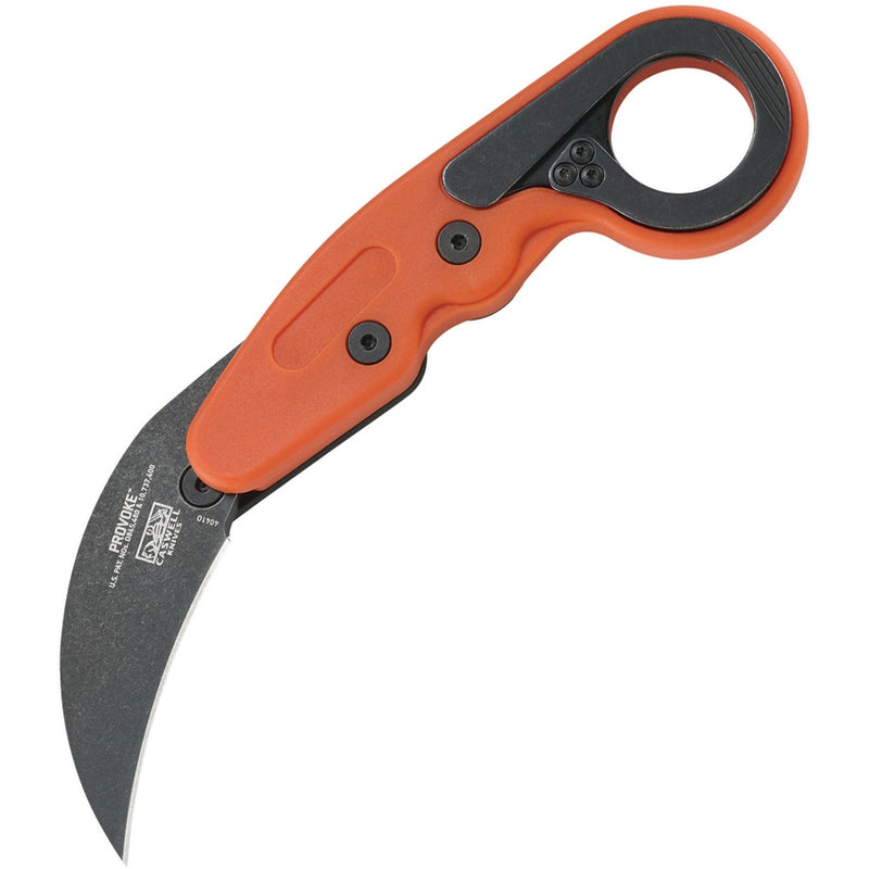 CRKT Provoke Kinematic Folding Knife 2.5" 1.4116 Steel Blade Orange Grivory Handle 4041O -CRKT - Survivor Hand Precision Knives & Outdoor Gear Store