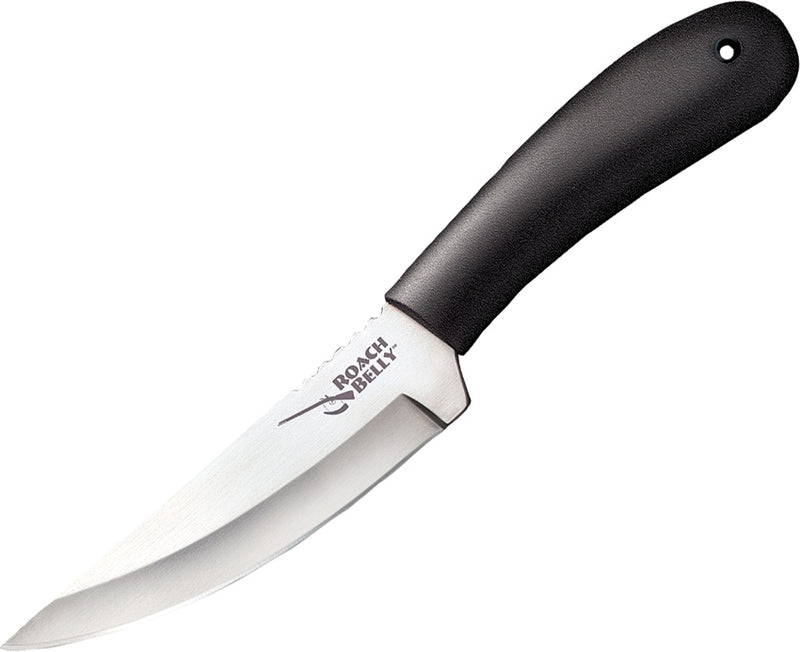 Cold Steel Roach Belly Knife 4.5" 4116 Steel Blade Black Polypropylene Handle 20RBC -Cold Steel - Survivor Hand Precision Knives & Outdoor Gear Store