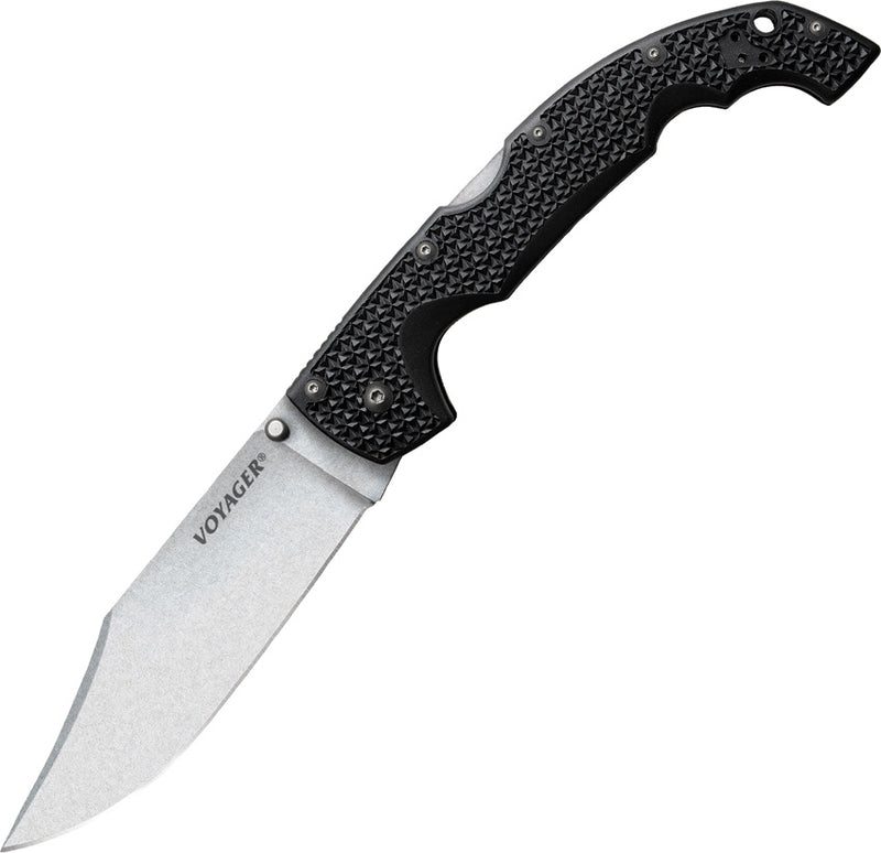 Cold Steel Voyager XL Folding Knife 5.5" AUS-10A Steel Blade Griv-Ex Handle 29AXC -Cold Steel - Survivor Hand Precision Knives & Outdoor Gear Store