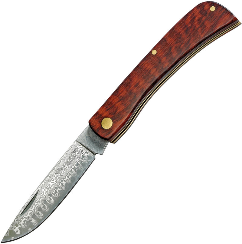 Boker Magnum Rangebuster Folding Knife 2.63" Damascus Steel Blade Snakewood 01RY141DAM -Boker Magnum - Survivor Hand Precision Knives & Outdoor Gear Store