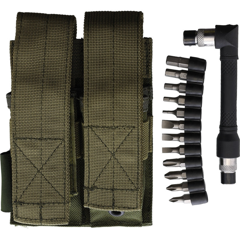 Fox MPSK Survival Camptool Folding Knife 3.74" N690Co Steel Blade FRN Handle 4443 -Fox - Survivor Hand Precision Knives & Outdoor Gear Store