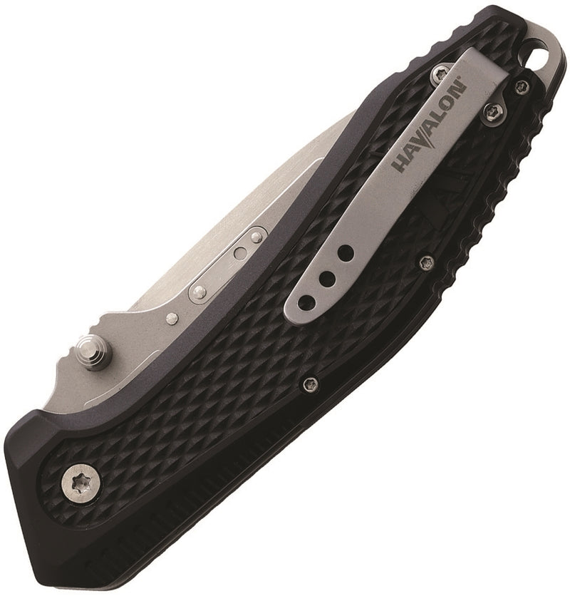 Havalon EDC REDI-Lock Folding Knife 3" AUS-8 Steel Blade Black Textured Synthetic Handle XTCREDIB -Havalon - Survivor Hand Precision Knives & Outdoor Gear Store