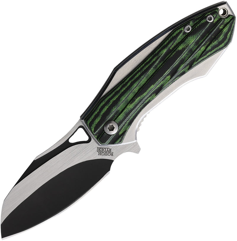 Rough Ryder Bullfrog Linerlock Folding Knife 2.5" Stainless Blade G10 Handle 2258 -Rough Ryder - Survivor Hand Precision Knives & Outdoor Gear Store