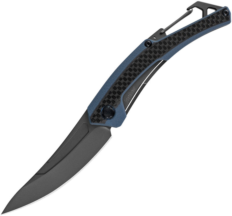 Kershaw Reverb XL Folding Knife 3.25" 8Cr13MoV Steel Blade Blue G10 Handle KS1225 -Kershaw - Survivor Hand Precision Knives & Outdoor Gear Store