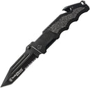 Smith and Wesson Border Guard Folding Knife 4.4" 7Cr17 Blade Aluminum Handle BG2TS -Smith & Wesson - Survivor Hand Precision Knives & Outdoor Gear Store