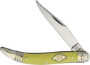 Rough Ryder Toothpick Folding Knife Carbon Steel Blade Yellow Synthetic Handle 1744 -Rough Ryder - Survivor Hand Precision Knives & Outdoor Gear Store