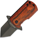 Rough Ryder Framelock Folding Knife 1.25" Stainless Steel Blade Wood Handle 2009 -Rough Ryder - Survivor Hand Precision Knives & Outdoor Gear Store